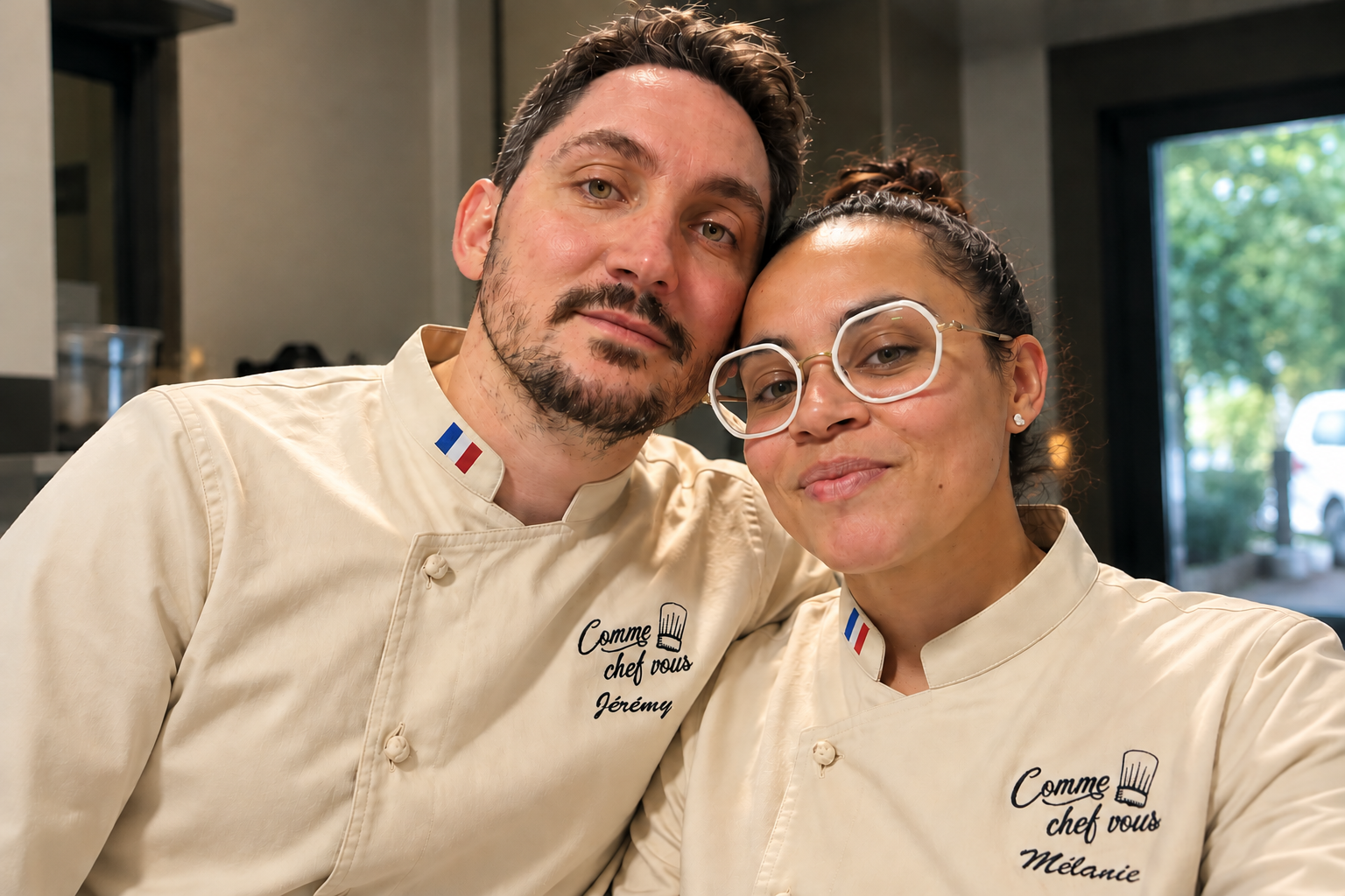 Jérémy et Mélanie, chefs et partenaires dans la vie